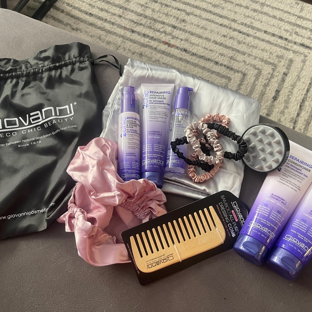 Giovanni hair care damage repair kit BRAND NEW blonde repairing